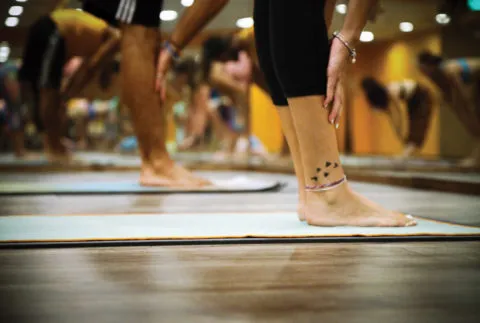 Cours de yoga collectif à Corronsac